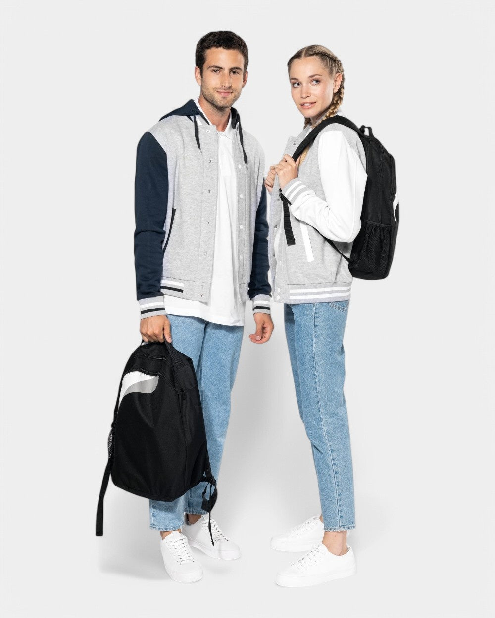 Blouson teddy à capuche unisexe à personnaliser - 1